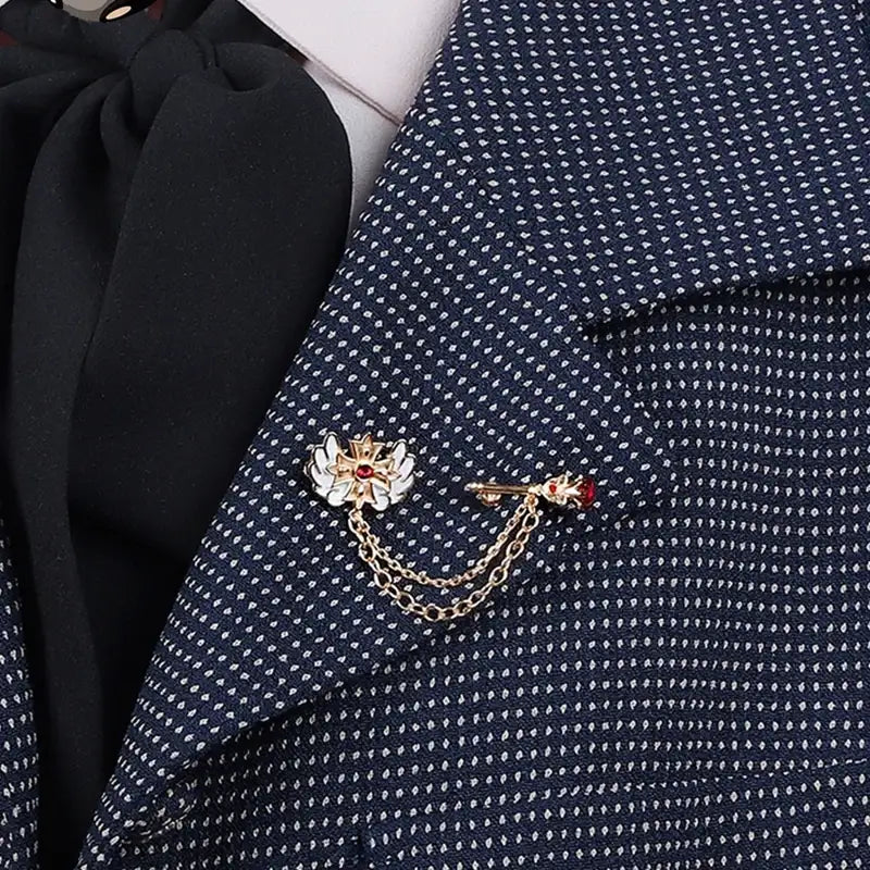 Saint Tail x Clue - Illusion Chain Brooch - CLUE - Accessories - Harumio