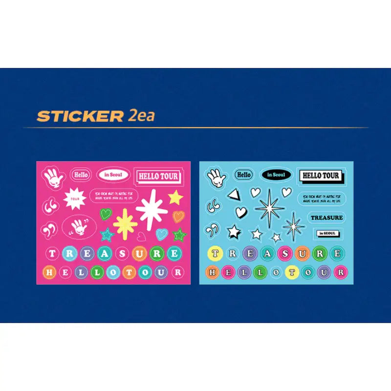 TREASURE - HELLO Concert - Polaroid Photo + Sticker Set - TREASURE - Polaroid - Harumio