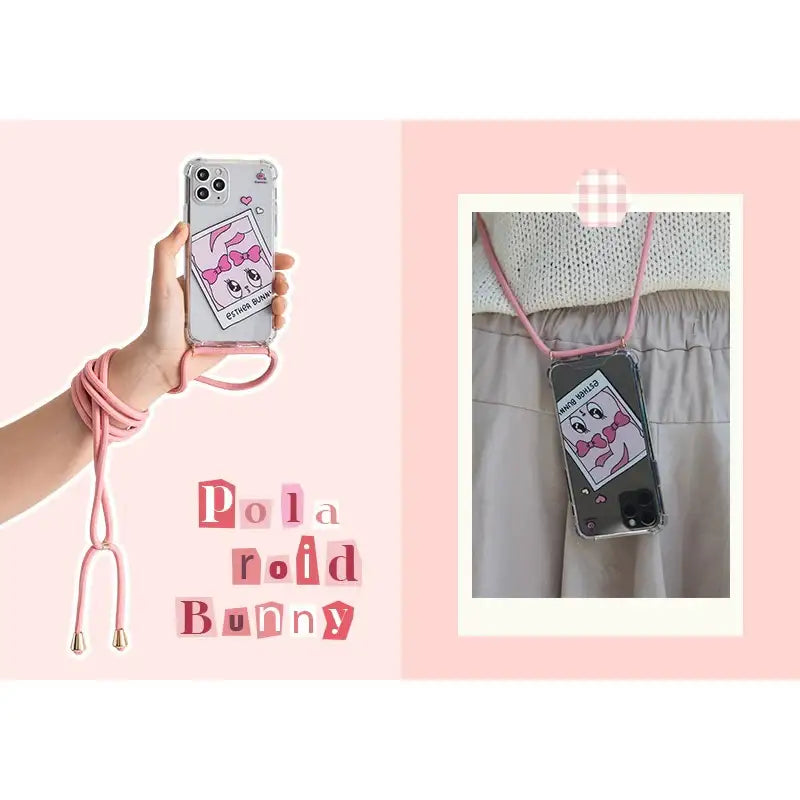Esther Bunny - Hands Free Phone Case - Esther Bunny - Phone Cases - Harumio