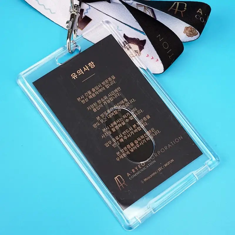 The New Employee x MOFUN - Neck Strap & Transparent Case Set - MOFUN - Accessories - Harumio