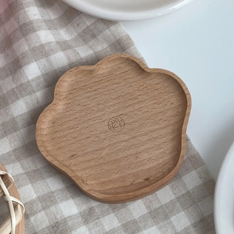 Like A Cafe - Wood Bear Coaster