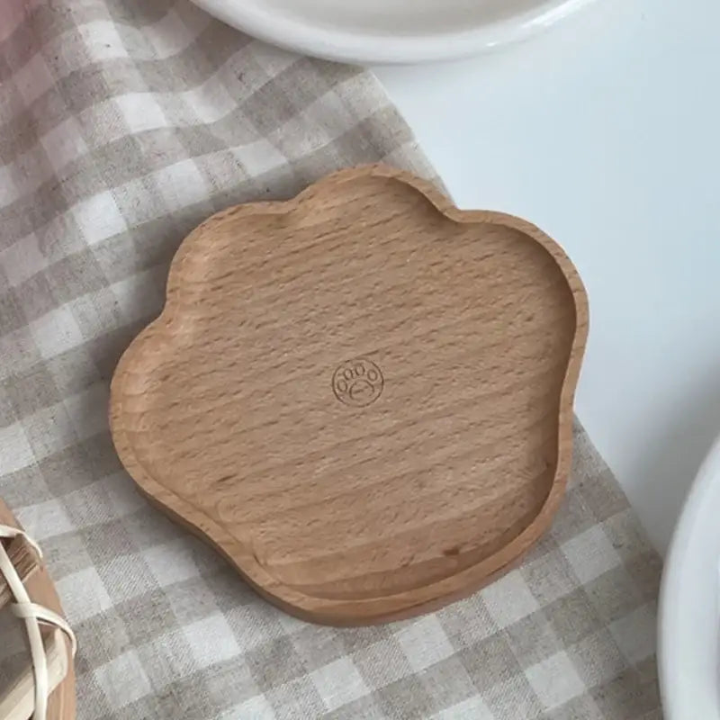 Like A Cafe - Wood Bear Coaster - Like A Cafe - Home & Living - Harumio