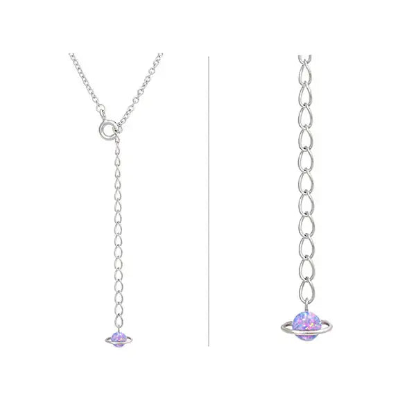 BT21 x OST - Silver Necklace Ver. 2 - Cooky - BT21 - Necklace - Harumio