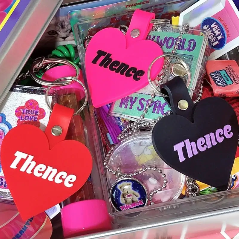 THENCE - Heart Rubber Key Holder - THENCE - Accessories - Harumio
