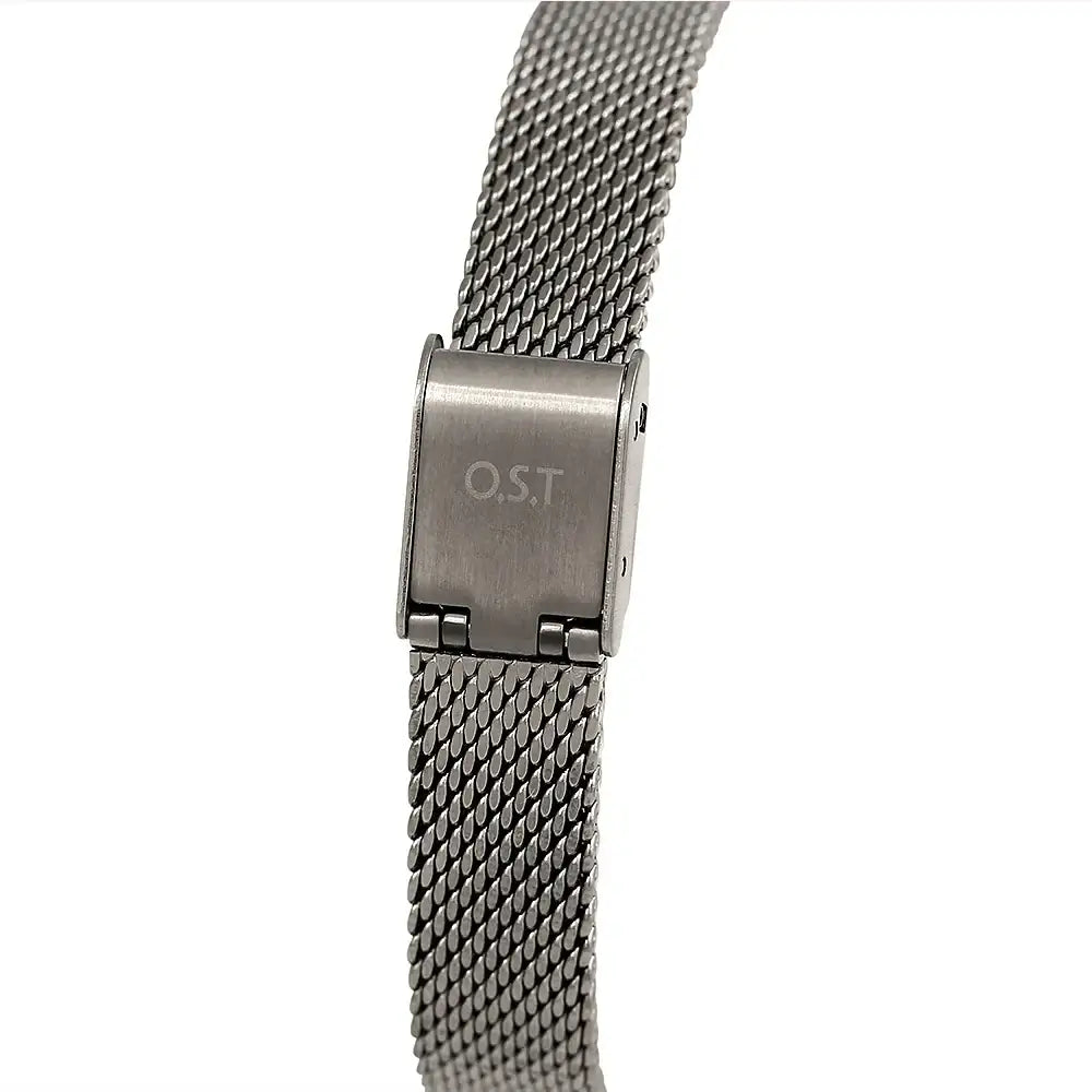 OST - Chic Black Women's Mesh Watch (Love Blossom) - OST - Watch - Harumio