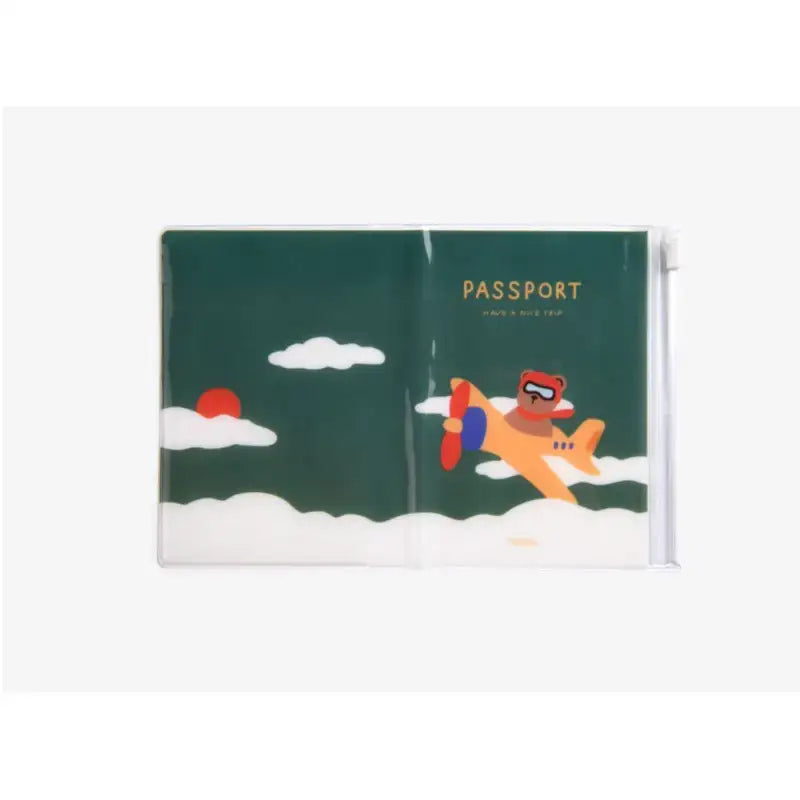 Dailylike x 10x10 - Pocket Passport Case - Dailylike x 10x10 - Passport Case - Harumio
