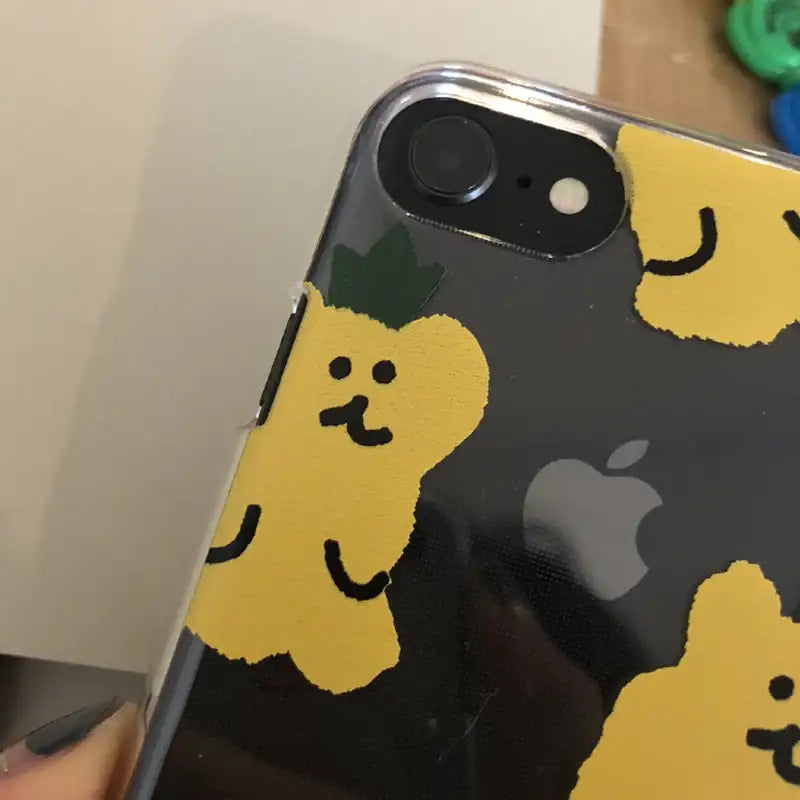 Dinotaeng - SUN FLAVOUR! Pineapple BOBO iPhone Case - Dinotaeng - Phone Case - Harumio