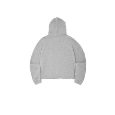 AQO - Bear Logo Crop Hoodie