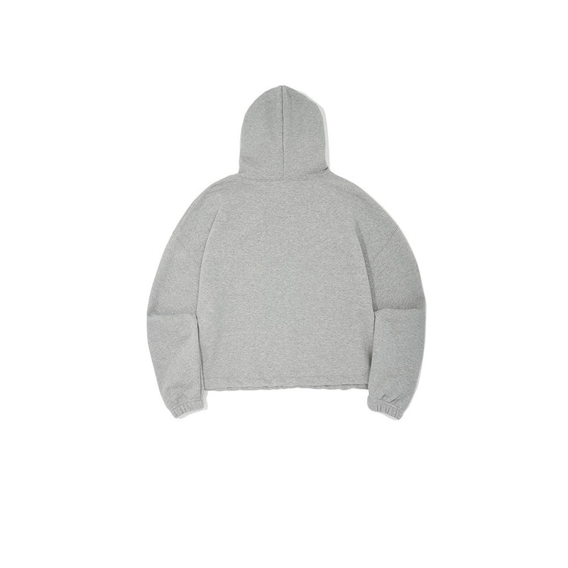 AQO - Bear Logo Crop Hoodie
