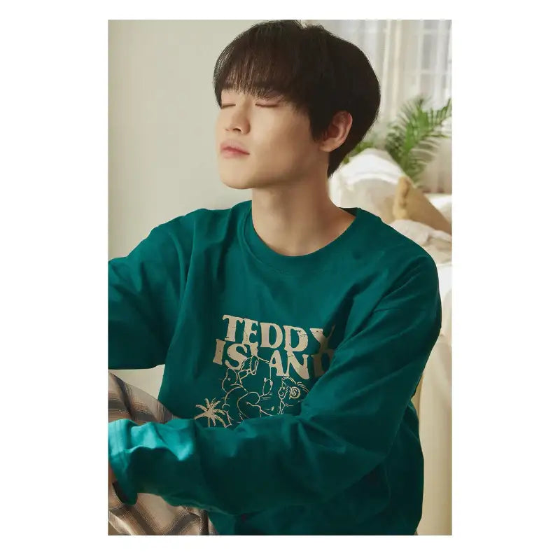 NCT Dream x Teddy Island - Dancing Monkey Long-Sleeve - Teddy Island - Long Sleeve T-shirts - Harumio