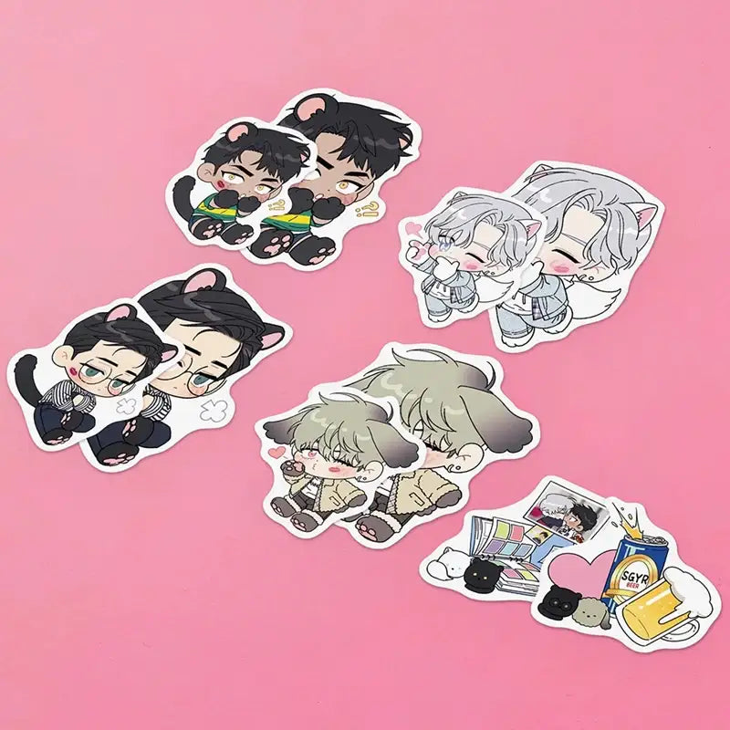 Stranger Than Friends - SD Removable Sticker - Lezhin - Stickers - Harumio