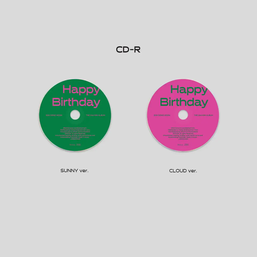 Son Dong-woon - HAPPY BIRTHDAY : 2nd Mini Album - Son Dong-woon - Album - Harumio
