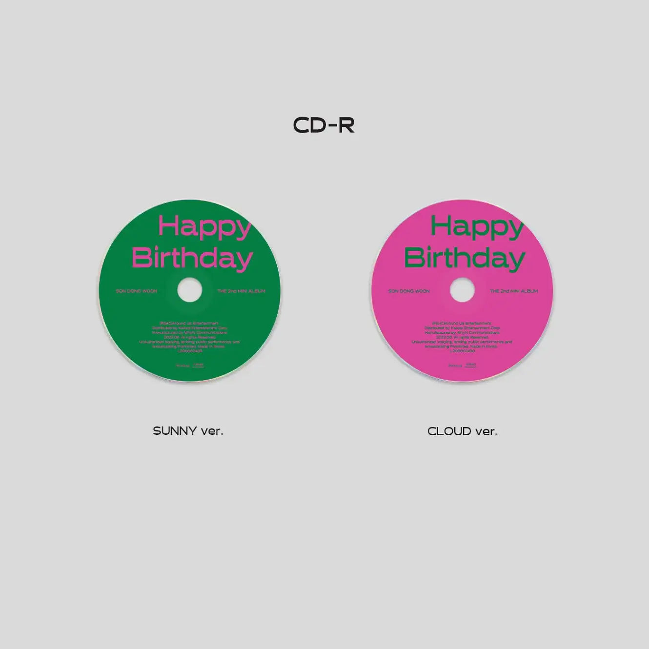 Son Dong-woon - HAPPY BIRTHDAY : 2nd Mini Album - Son Dong-woon - Album - Harumio