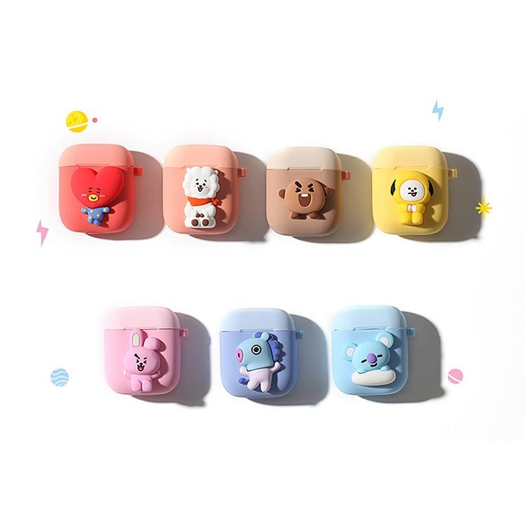 BT21 x Royche - Two-Tone AirPods Silicone Case - Type C