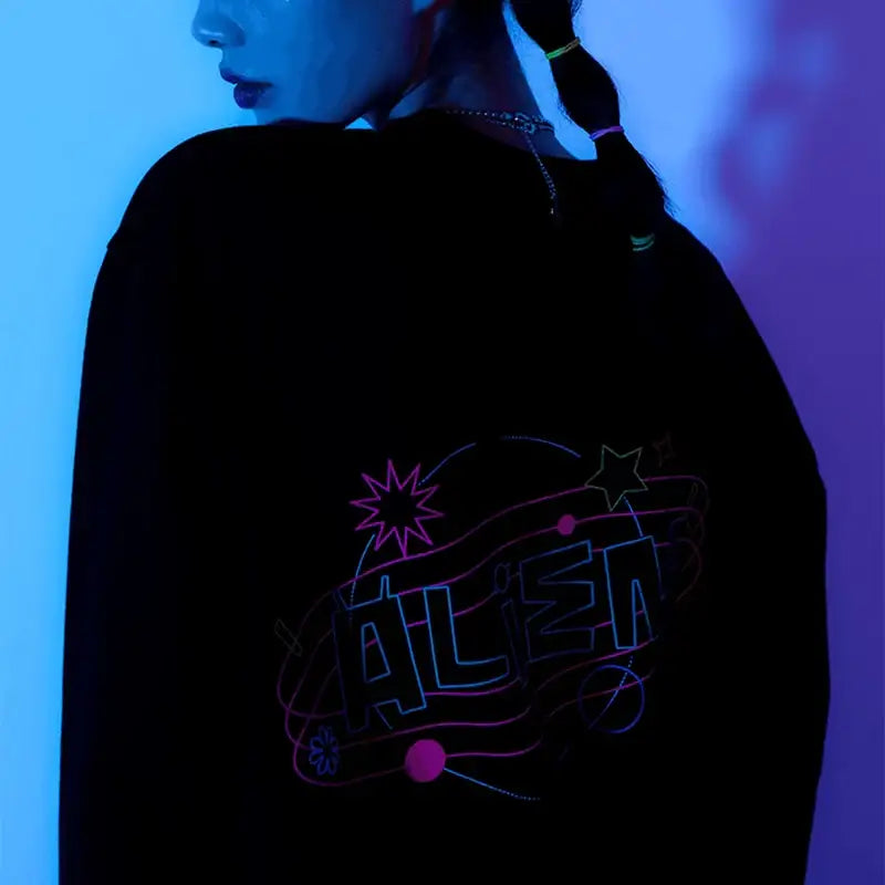 AKMU - ALiEN - Suhyun Long Sleeve T-Shirt - AKMU - Long Sleeve T-shirts - Harumio