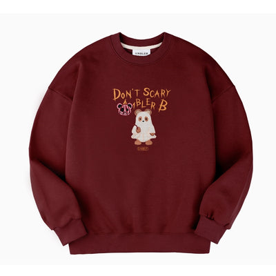 Ambler - Ghost Bear Overfit Hoodie Sweatshirt