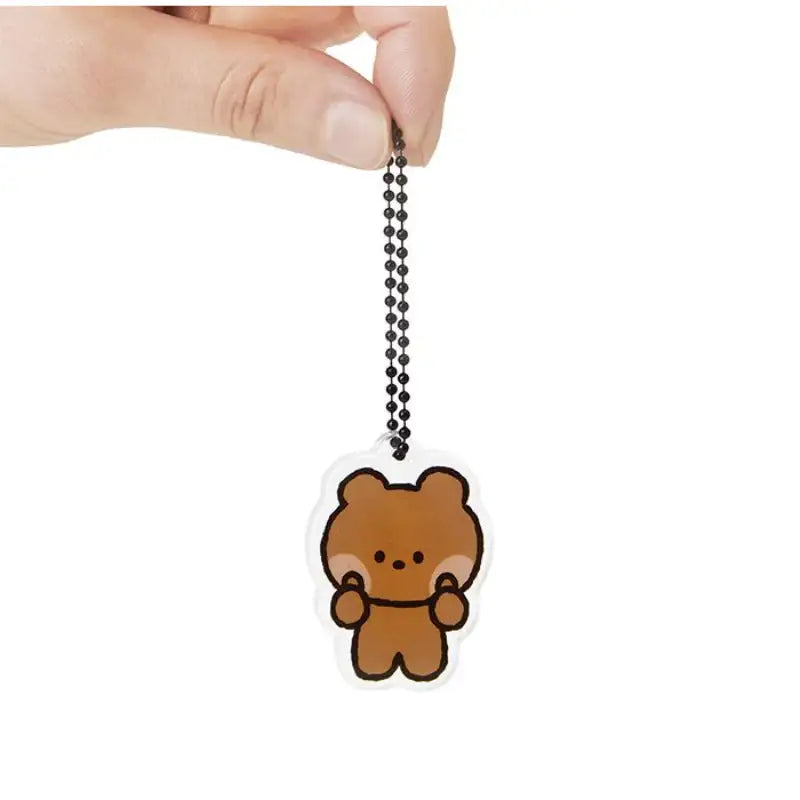 Line Friends - Minini Acrylic Keyring - Random - Line Friends - Keyring - Harumio