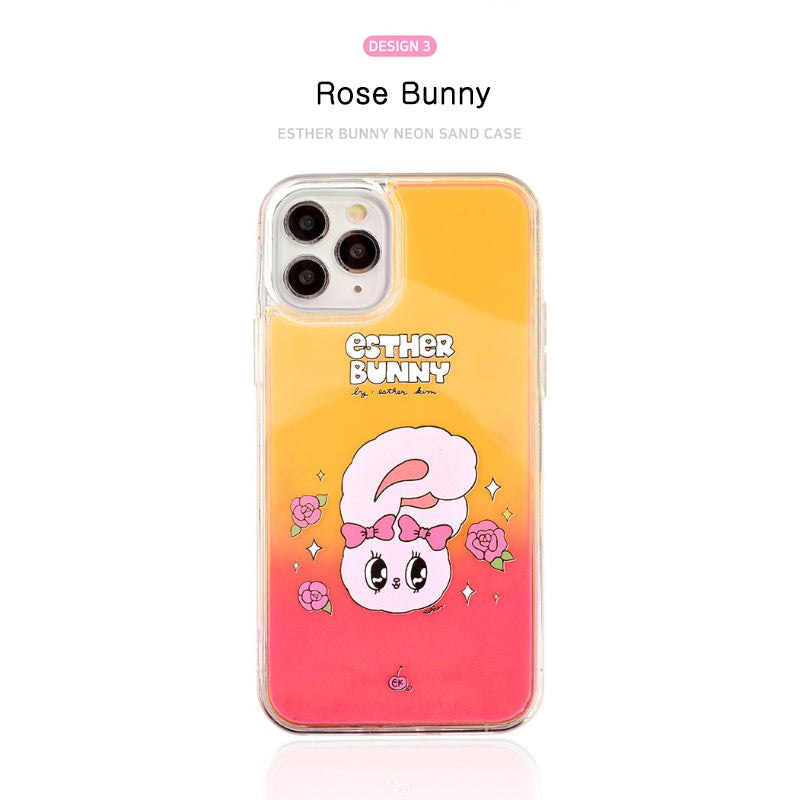 Esther Bunny - Neon Sand Phone Case (iPhone)