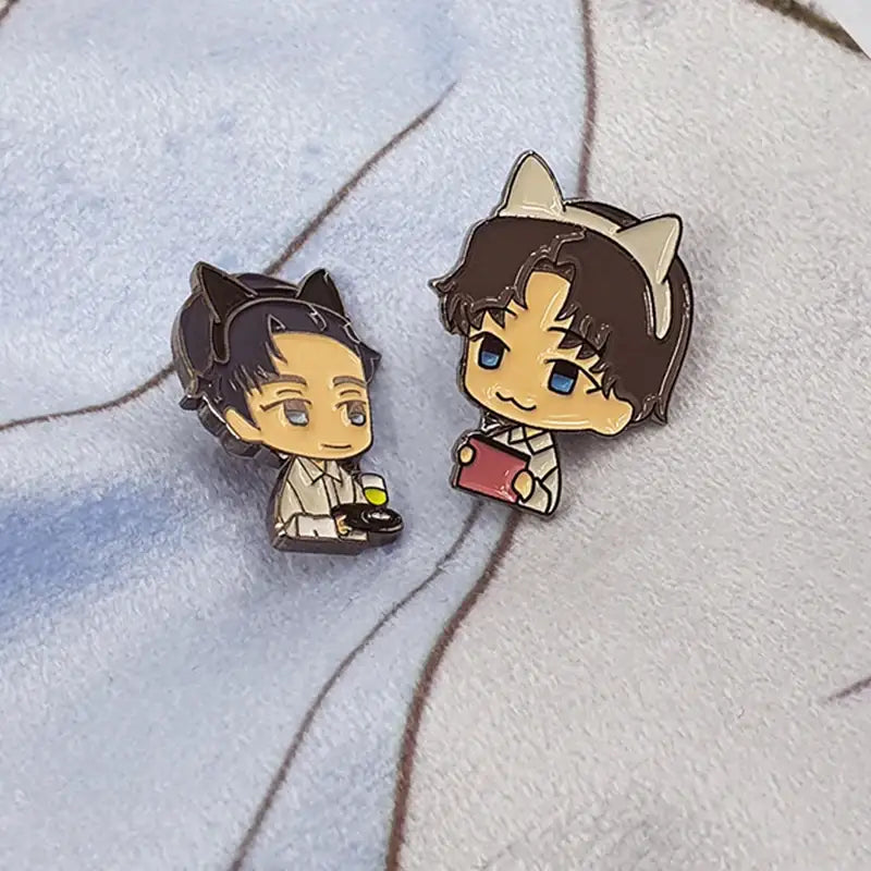 Hyperventilation x MOFUN - Metal Pin Badge - MOFUN - Accessories - Harumio