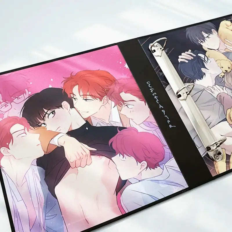 White Eared Artist x MOFUN - Collect Binder And Postcard Set - MOFUN - Accessories, Stationery - Harumio
