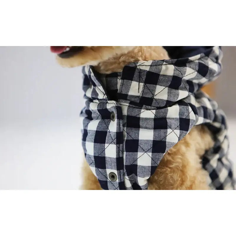 ITSDOG - Pet Reversible Checked Padded Vest - ITSDOG - Pet Clothes - Harumio