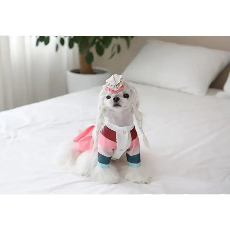 ITSDOG - Handmade Pet Princess Seohee Dangui Hanbok - ITSDOG - Pet Clothes - Harumio