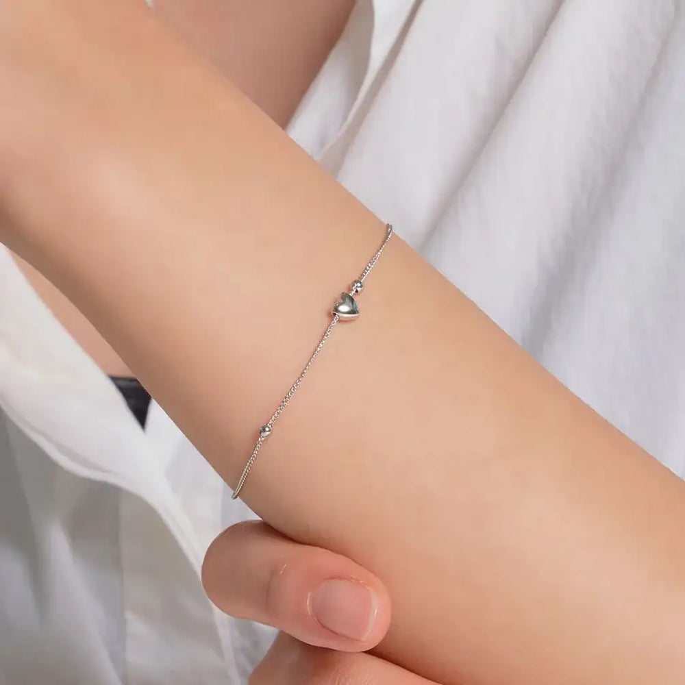 OST - Steady Mini Heart Bracelet - OST - Jewelry - Harumio