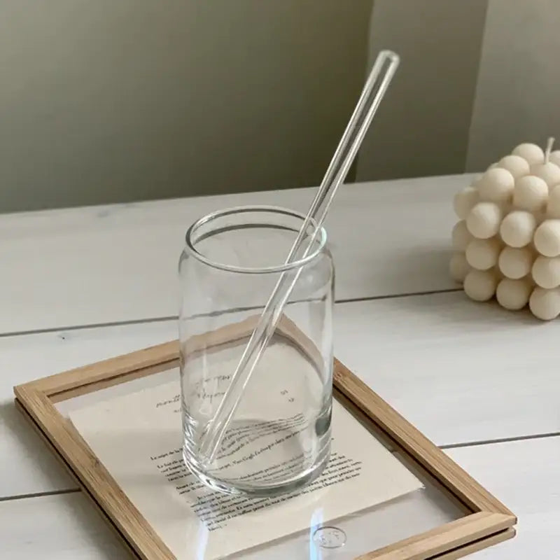 Like A Cafe - Transparent Glass Straw