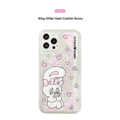 Esther Bunny - Bling Glitter Jelly Phone Case