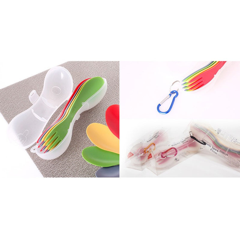 Nineware - Magnetic Picnic Spork Set