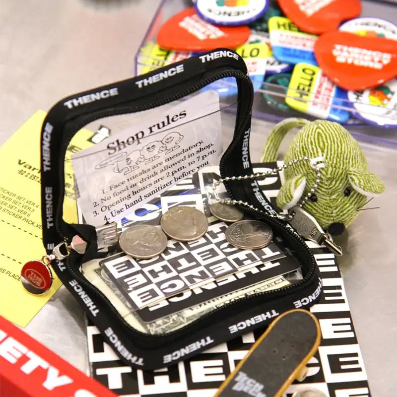 THENCE - Clear Sewing Mini Pouch - THENCE - Accessories - Harumio