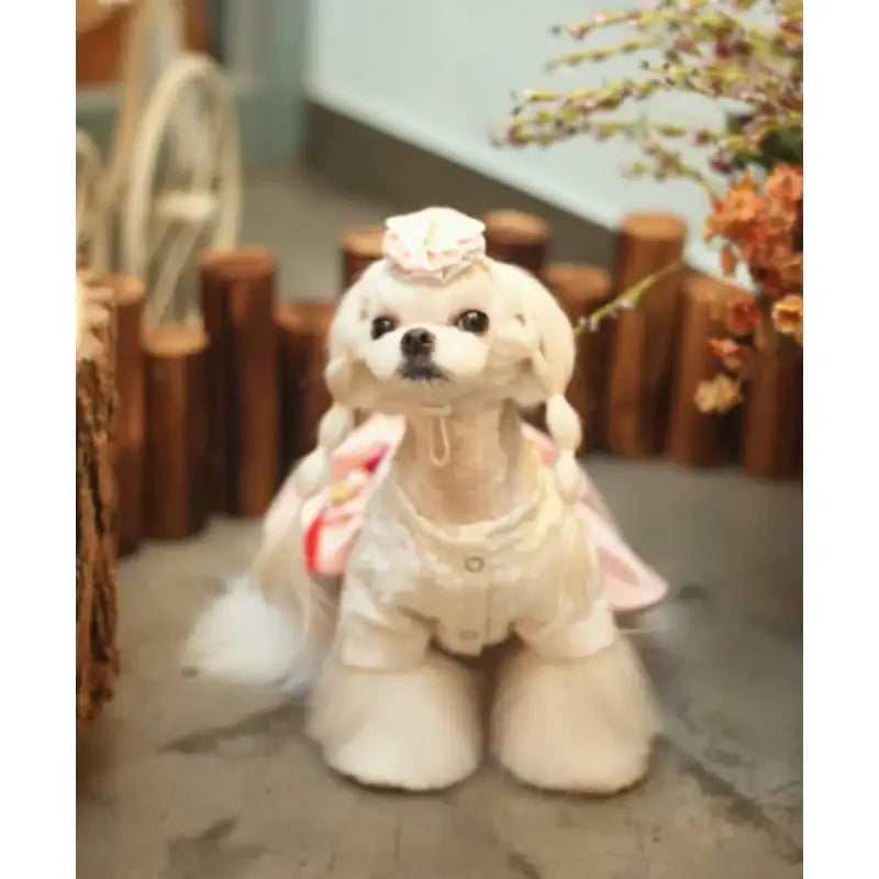 ITSDOG - Pet Flower Cloud Princess Hanbok - ITSDOG - Pet Clothes - Harumio