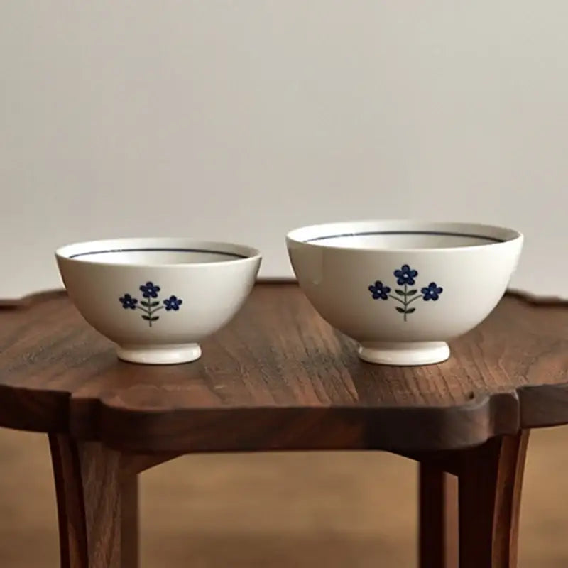 Korean L ON Flower - Serving Set For 2 - Modern House - Bowls - Harumio