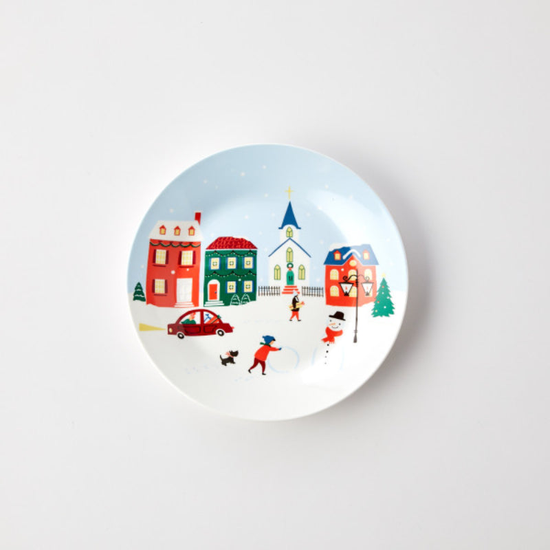 Korean Santa Fairy Village - Plate 4P Set