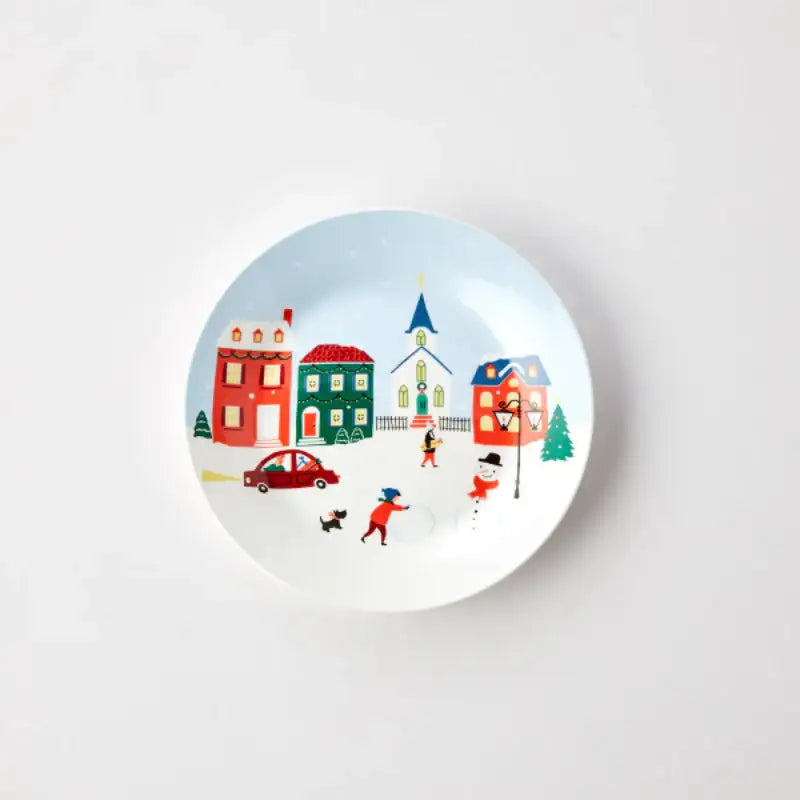 Korean Santa Fairy Village - Plate 4P Set - Modern House - Home & Living - Harumio