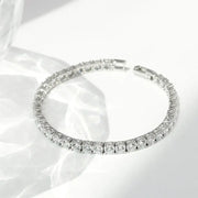 OST - Simulated Diamond Prong Chain Bracelet - OST - Jewelry - Harumio