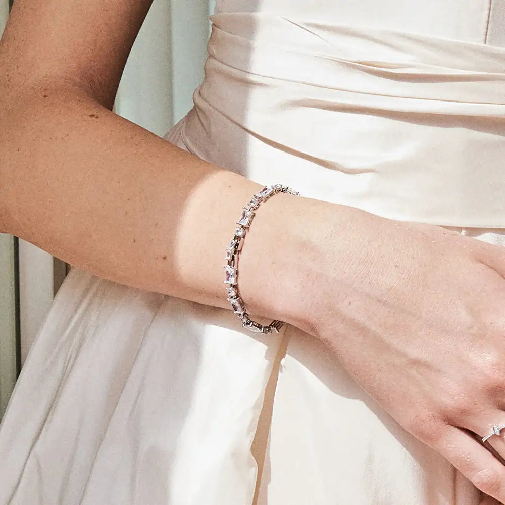 OST - Twinkle White Square Bracelet - OST - Jewelry - Harumio