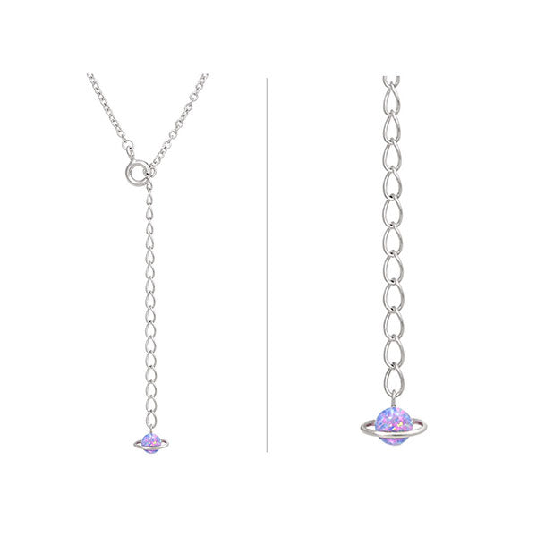 BT21 x OST - Silver Necklace Ver. 2 - Mang - BT21 - Necklace - Harumio
