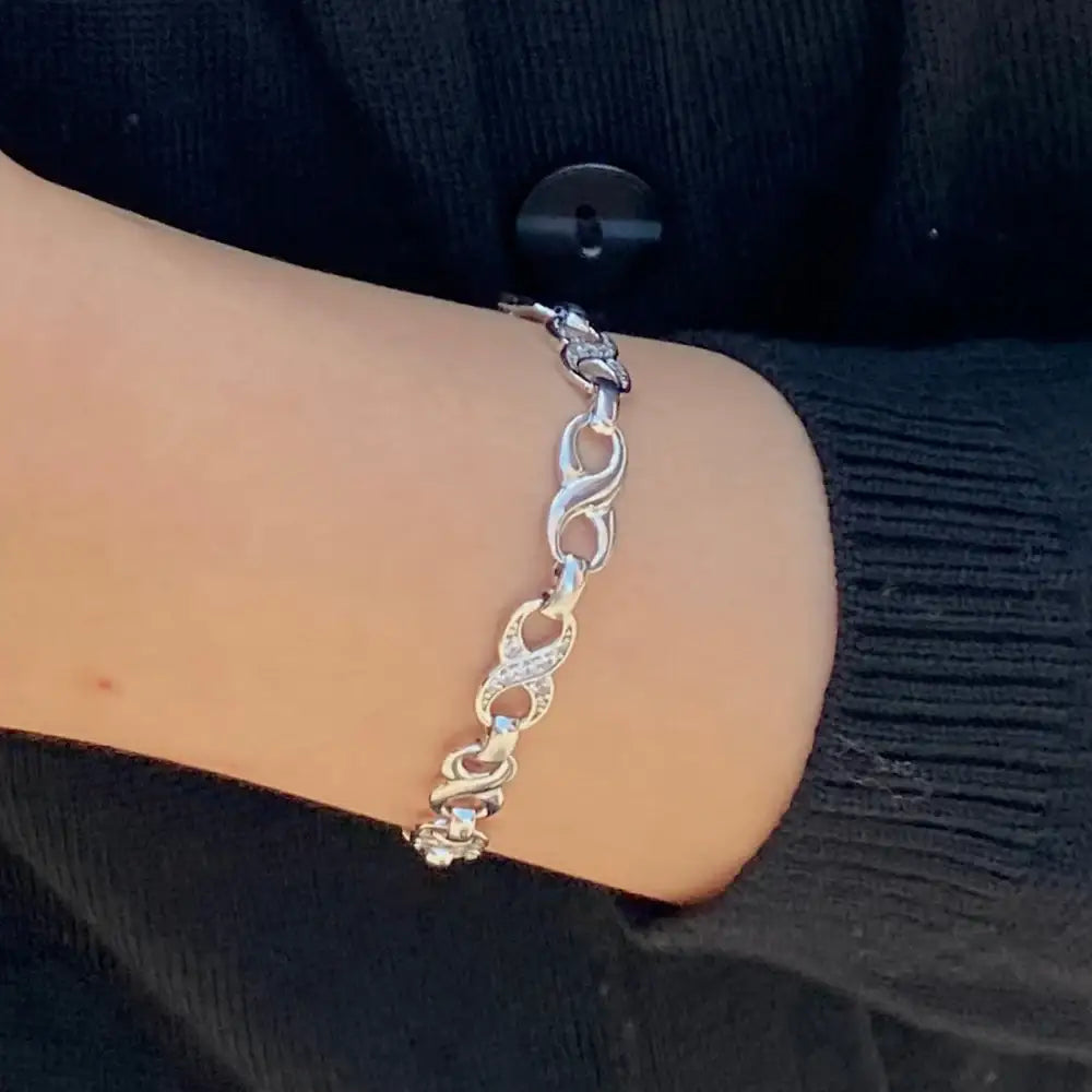 OST - Infinite Silver Bracelet - OST - Jewelry - Harumio