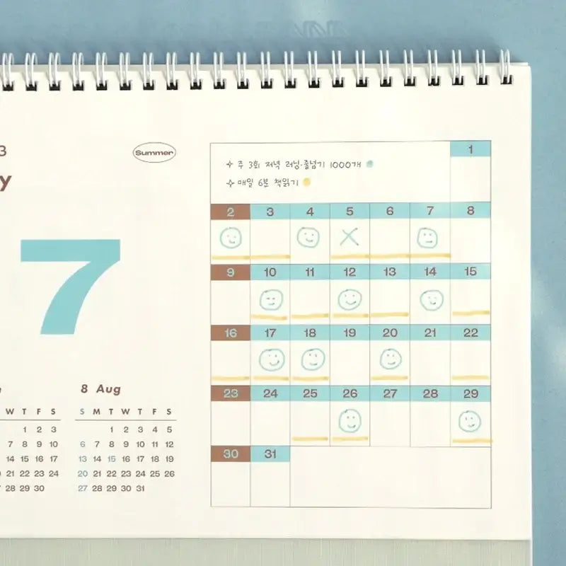 ICONIC - 2023 Color Palette Desk Calendar - 10x10 - 2023 Calendars - Harumio