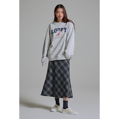ZANMANG LOOPY X SPAO - Loopy's Sweatshirt (Gray)
