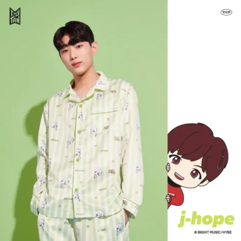 BTS - TinyTAN x TIYP - peek-a-boo Pajama - BTS - Clothing - Harumio