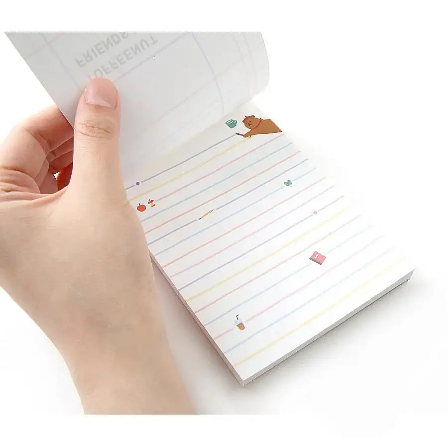 Monopoly - Toffee Nut Memo Paper Letter - Monopoly - Notebooks & Notepads - Harumio
