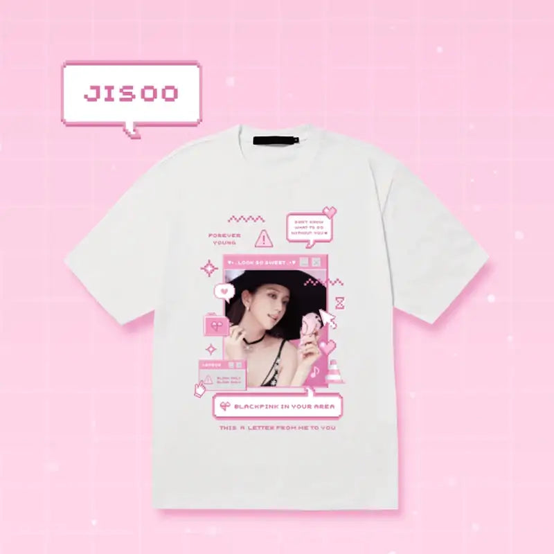 BlackPink - 6th Anniversary - T-Shirts - BlackPink - Fashion - Harumio
