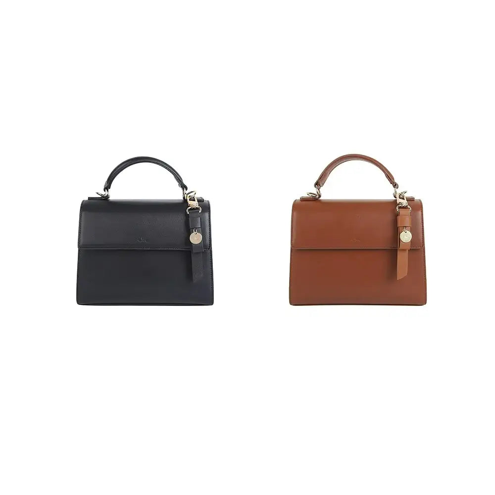 CLUE - Basic Snap Tote Bag - CLUE - Bag - Harumio