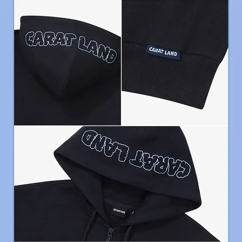 SEVENTEEN - 2023 CARAT LAND - Zip-up Hoodie - SEVENTEEN - Hoodies - Harumio