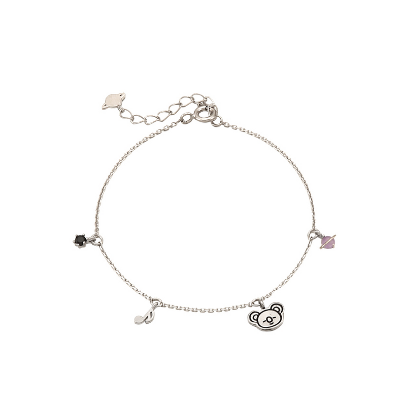 BT21 x OST - Koya Silver Bracelet