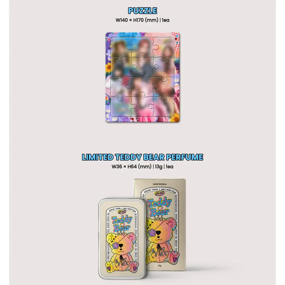 STAYC - Teddy Bear : 4th Single Album (Gift Edition Version) - STAYC - Album - Harumio