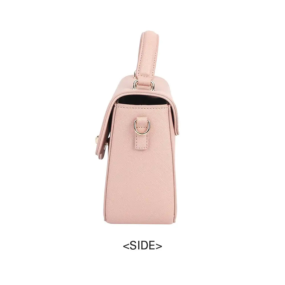 CLUE - Flower Line Pastel Pink Mini Bag - CLUE - Bag - Harumio