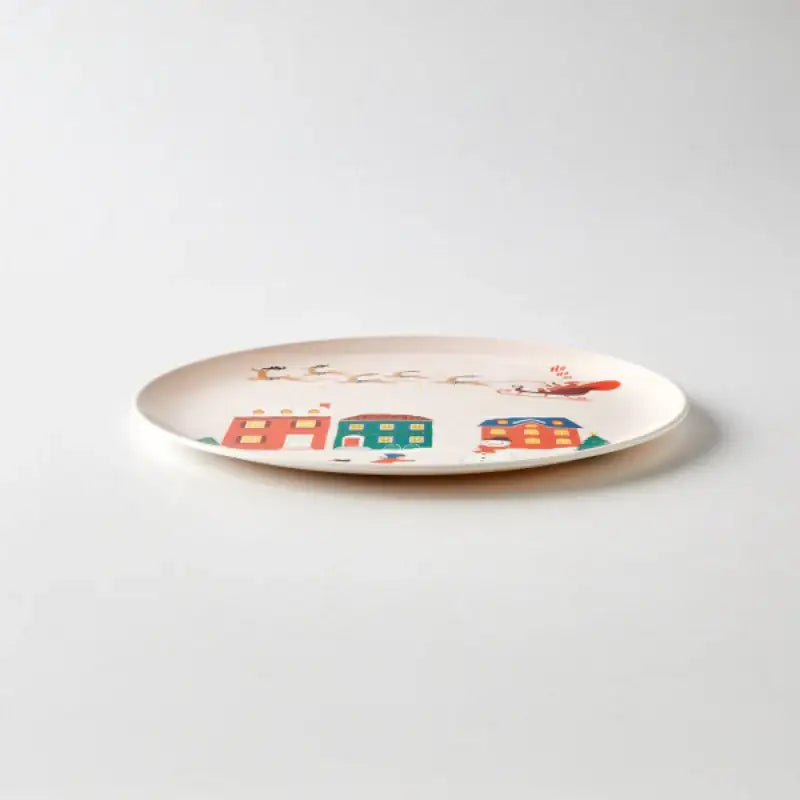 Korean Santa Fairy Village - Round Plate Stand - Modern House - Home & Living - Harumio